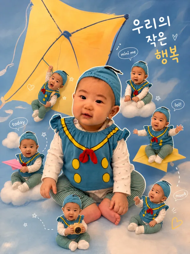 아기 분신술